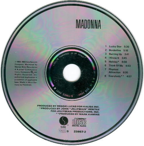 MADONNA CD MADONNA Early Red Target 9 23867-2 Hecho en Japón años 80  dance pop EUR 32,26 - PicClick ES